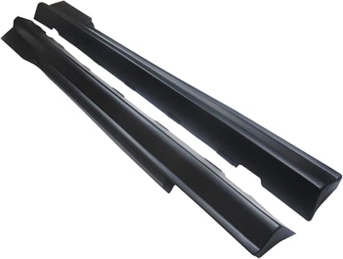 Miniatura 4 de NINTE Faldas laterales para Chevrolet Camaro LS LT SS Z28 ZL1 2010-2015, paneles basculantes de extensión lateral PP negro estilo OEM