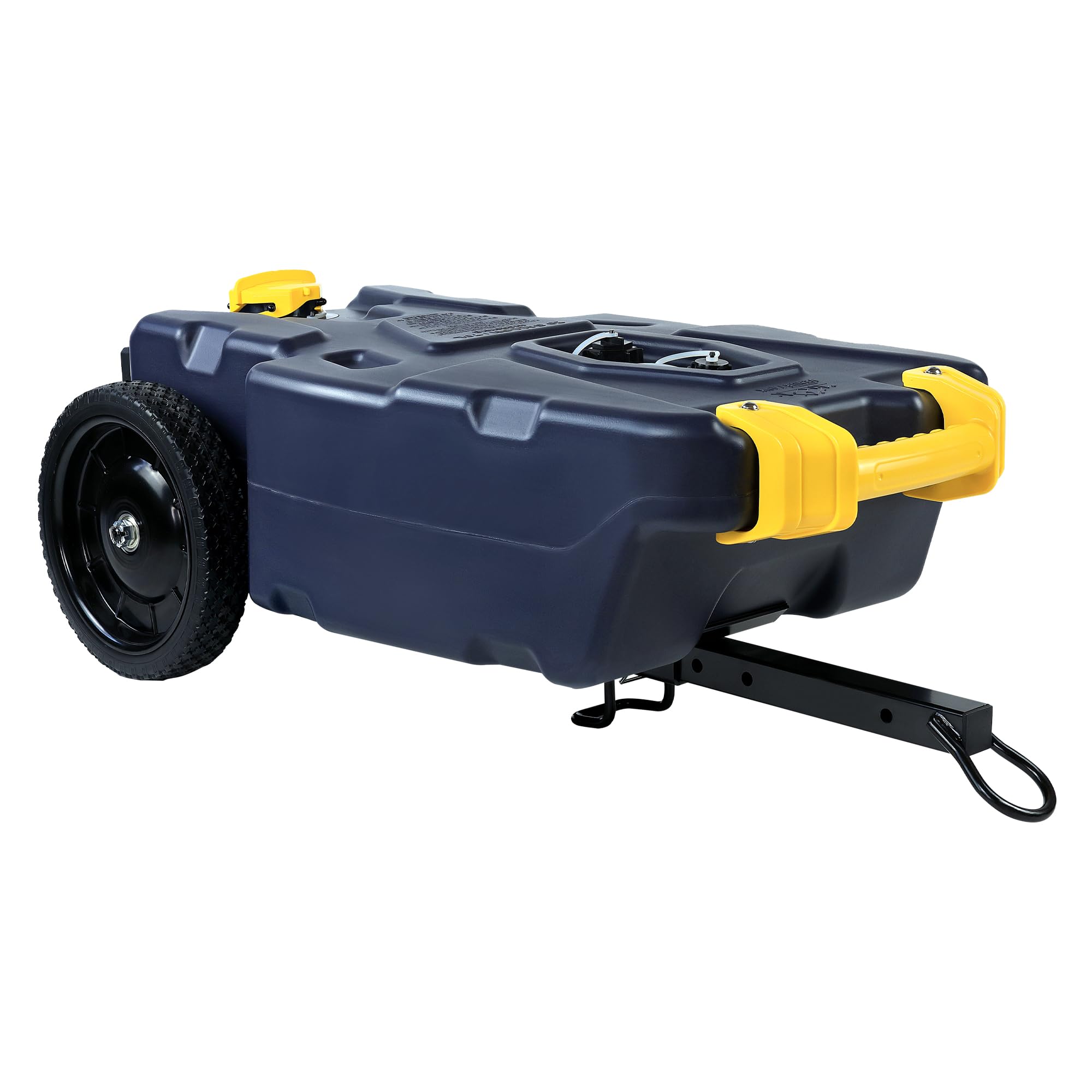 20 Gallon RV Portable Waste Tank 2 Wheel Tote Tank