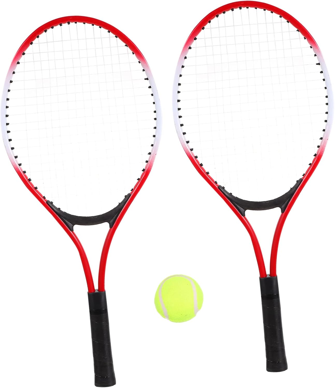 HEMOTON 1set Boy Girl Tennis Racket Ball Practice Set Boys and Girls Beach Tennis Racket for