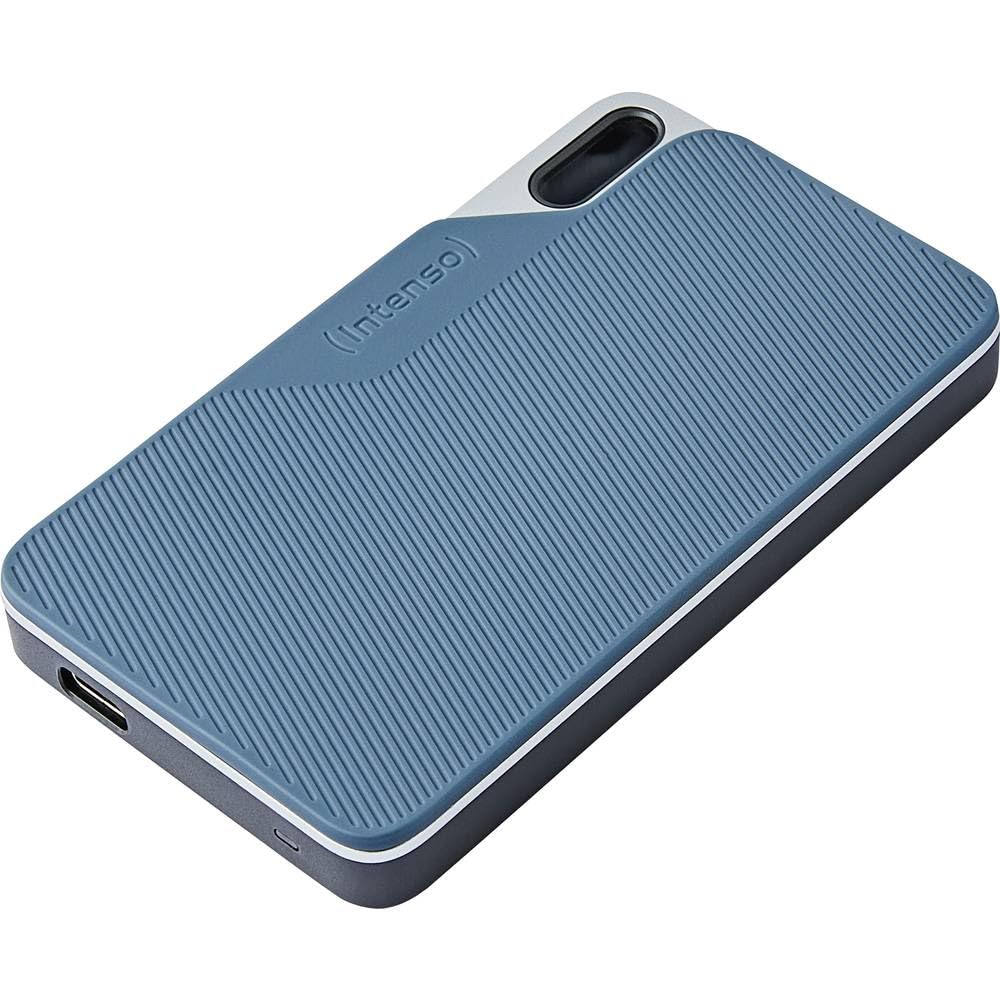 Intenso Disque dur externe SSD TX100, 500 Go Portable Solid State Drive, Super Speed USB 3.2 Gen 1x1 (5 Gbit/s), jusqu'à 500 Mo/s