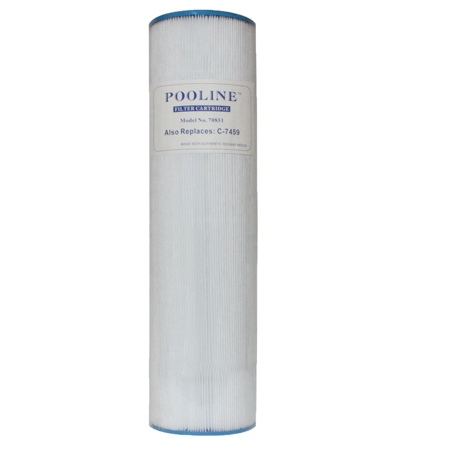 Pooline Products C-7459 Unicel Swimming Pool Filter Replacement Cartridges, White and Blue