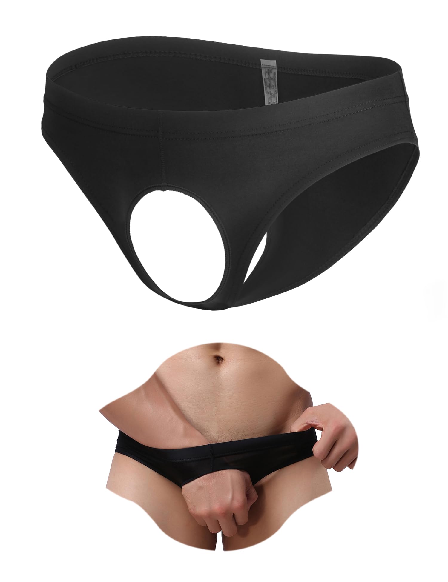 Perizoma Uomo Seducente Mutande Apertura Frontale Tanga Taglie Forti Intimo Slip Vita Bassa Jockstrap Traspirante Sospensorio Lencería Masculina Briefs Thong Man Underwear