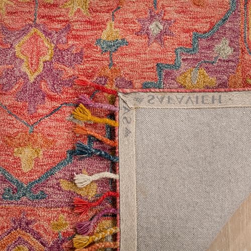 Image of Hand Tufted Premium Rug Premium Wool Carpet for Living Room Bedroom and Hall Size 12x16 Feet Color Multi