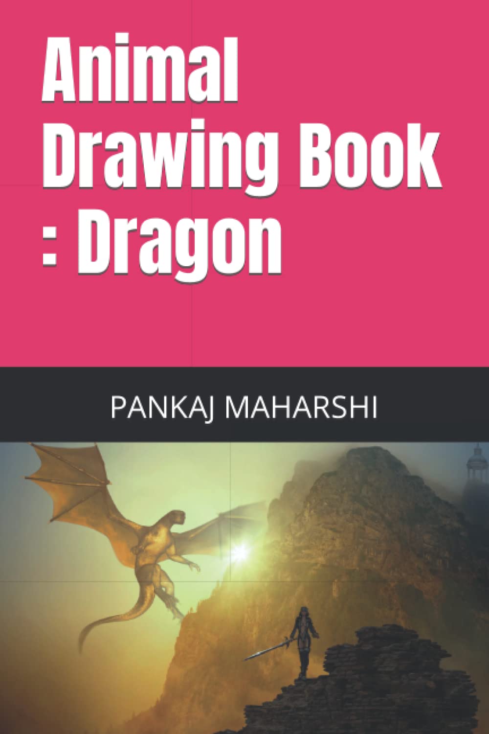 Independently published Animal Drawing Book : Dragon Drawing Book - Sketch Book For Drawing Doodling And Sketching 6 * 9 Inch 30 Pages Drawing Notebook Premium Color Interior With White Paper