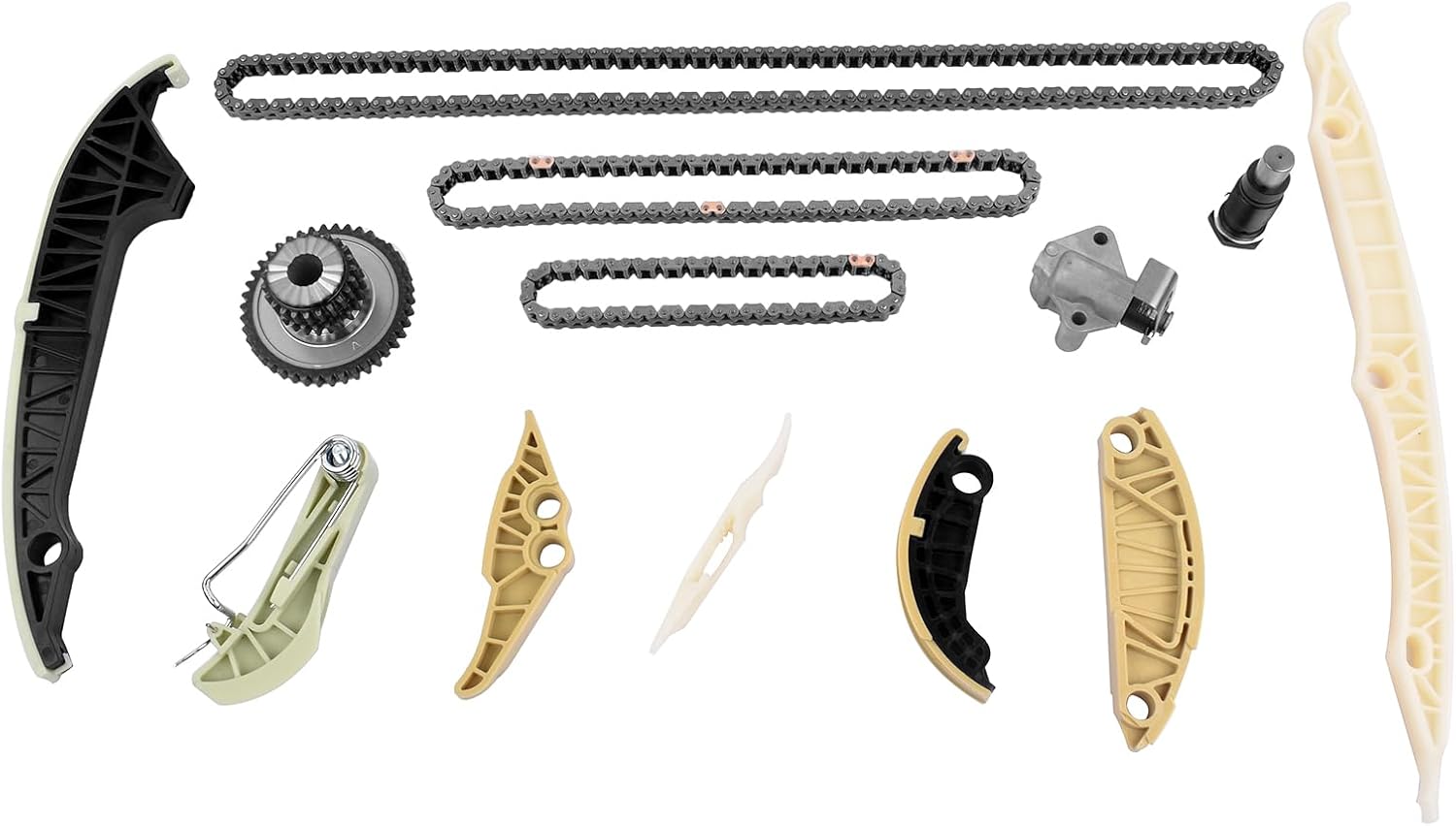 GELUOXI Timing Chain Kit w/Tool Replacement for 2014-2018 VW Jetta Golf Passat Beetle Audi A4 A6 TT 1.8 2.0 TFSI/TSI T10355, 06K109158AA, 06H105209AT, 06H109467AF, 06K109467K