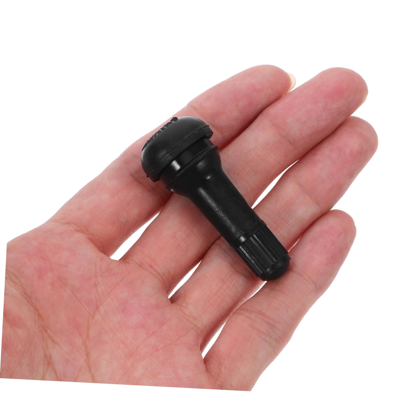 Amosfun Valvola Pneumatici Tr-413 in Gomma Nera, 200 Pezzi | Stelo Snap-in, Test Tenuta Verificato, per Auto e Automobile, Confezione da 200