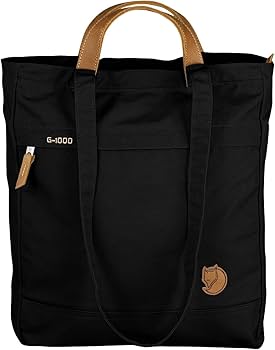 Amazon.com: Fjällräven Totepack No. 1 Black One Size : Clothing