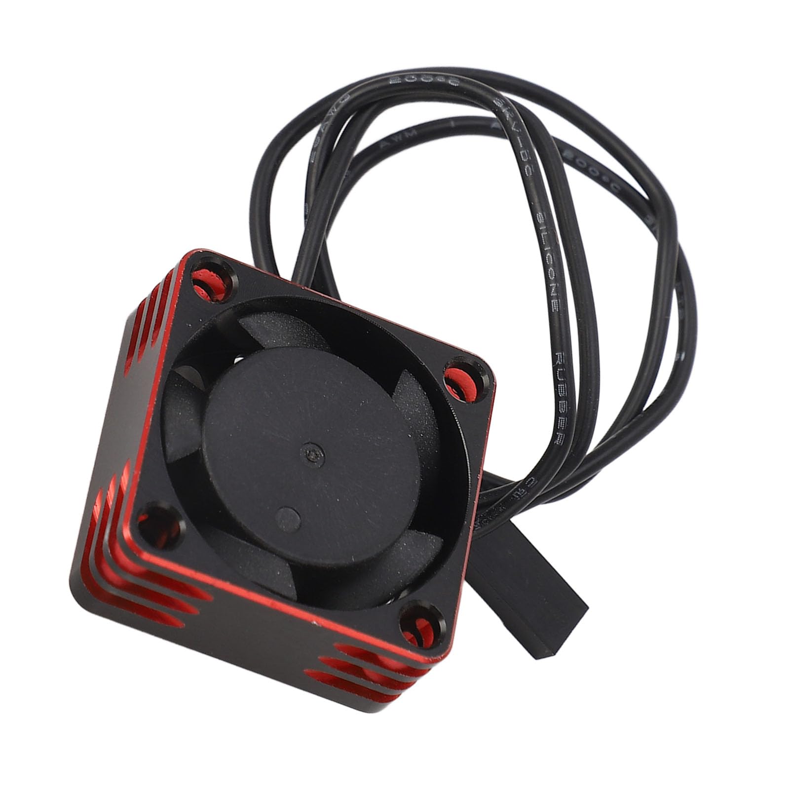 Dilwe Ventola di Raffreddamento per Auto RC, ESC Senza Spazzole, Raffreddamento Efficace, Alta velocità, Dimensioni 25x25mm, per RC Car, Drone e Altro equipaggiamento elettronico