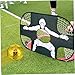 Heidouse Kids Football Goal, Nylon Pop-Up Kids Soccer Goal, Foldable Portable Football Net with Carry Bag for Sport Games Training Practice