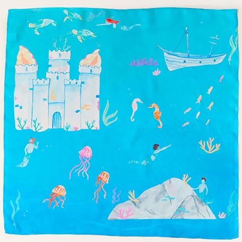 Sarah's Silks Mini Playmap | Under The Sea | 21"