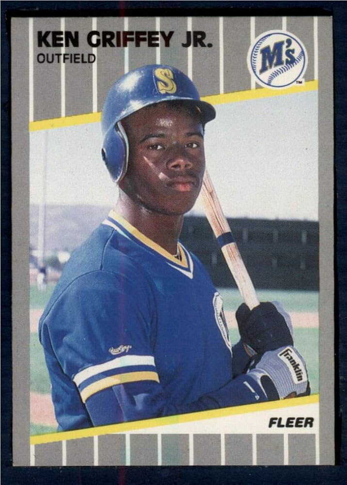 Amazon.com: 1989 Fleer #548 Ken Griffey Jr. Seattle (RC
