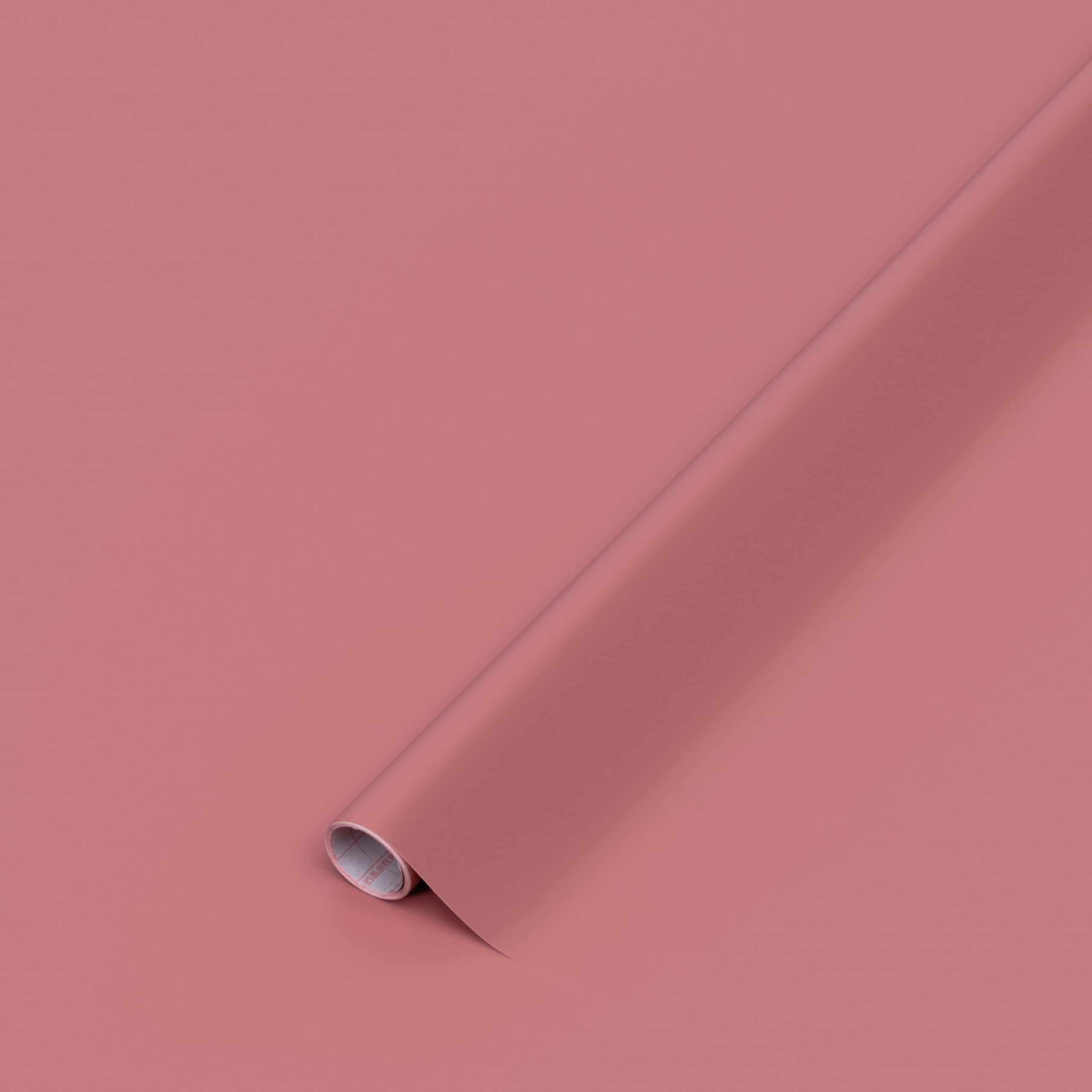 d-c-fix vinyl wrap - satin matte ash rose - 45 cm x 2 m