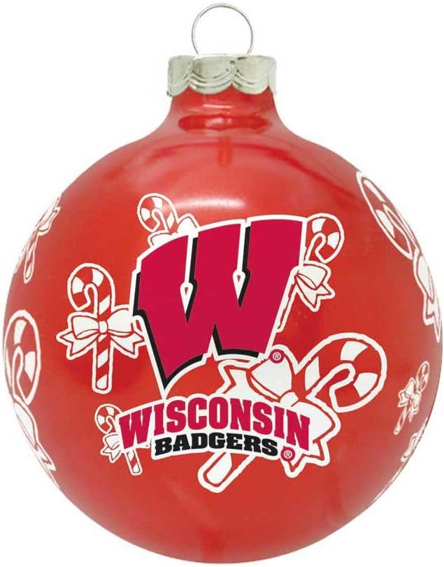 NCAA Wisconsin Badgers Traditional 2 5/8" Ornament