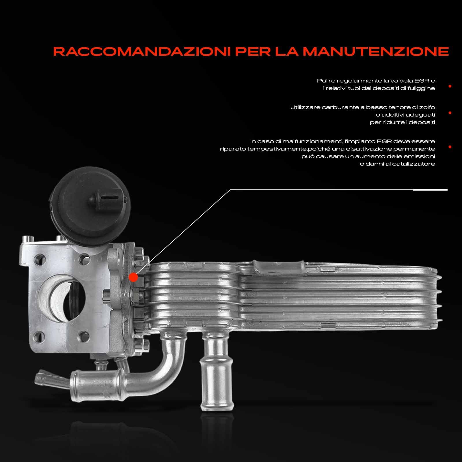 Frankberg Ricircolo dei gas di scarico del radiatore della valvola EGR | 038131063D, 038131063D; Compatibile con: Golf IV Variante 1J5, Altaea XL 5P5 5P8, New Beetle 1C1 9C1