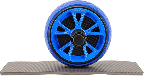 Miniatura 5 de RAYHOME Equipo de entrenamiento de rueda abdominal para entrenamiento de fuerza abdominal y central difícil, equipo de gimnasio en casa, rueda de