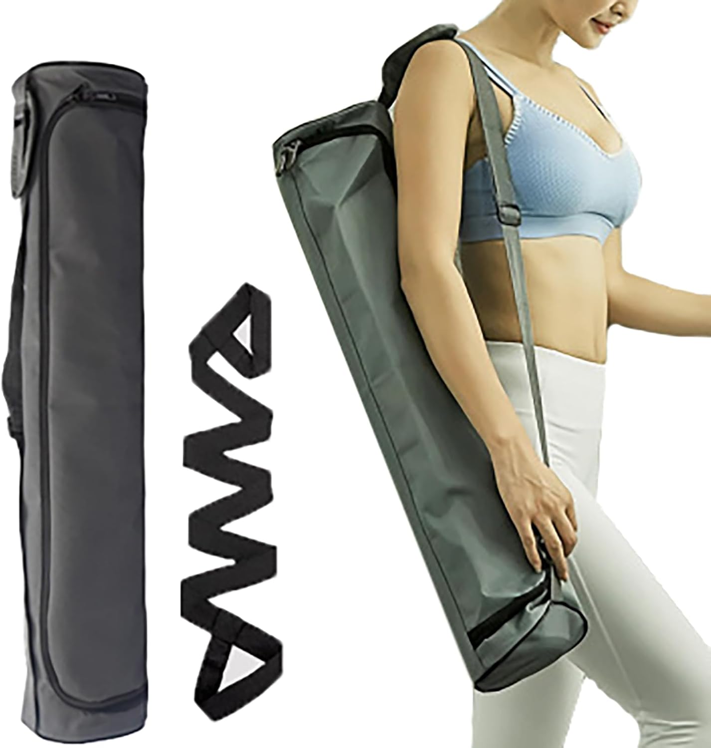 XIANTIAN Yoga Mat Bag With Straps – Waterproof Carry Bag for Most Mats to Gym Class, Beach, Park, Travel