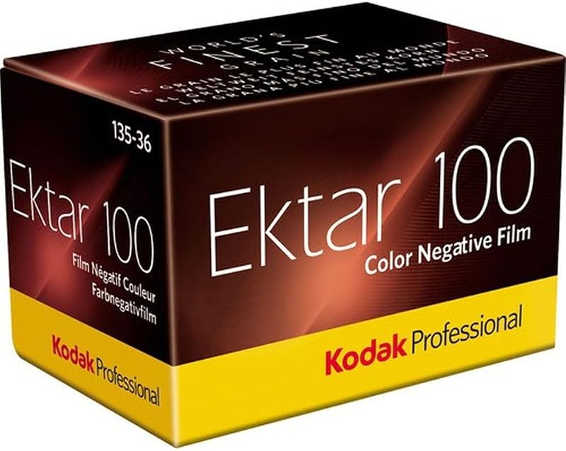 Ektar 100 Professional ISO 100, 35mm, 36 Exposures, Color Negative Film (Pack of 2)