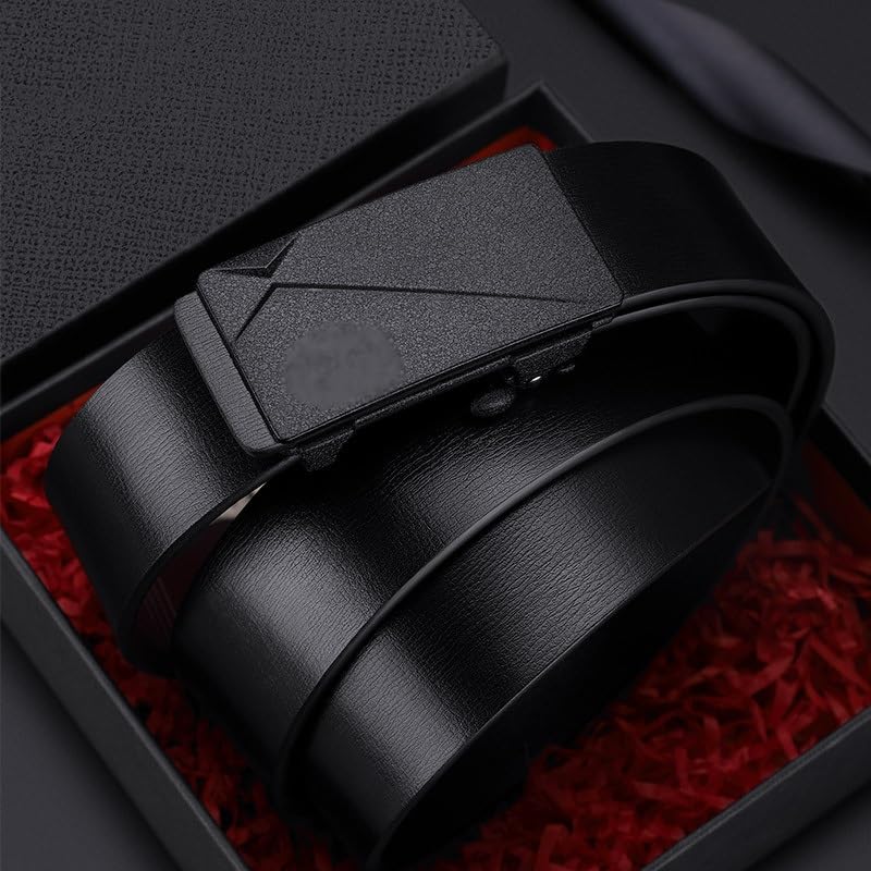 Men's Belt Middle-Aged and Young Casual Belt Scratch Resistant Belt(120cm)2
