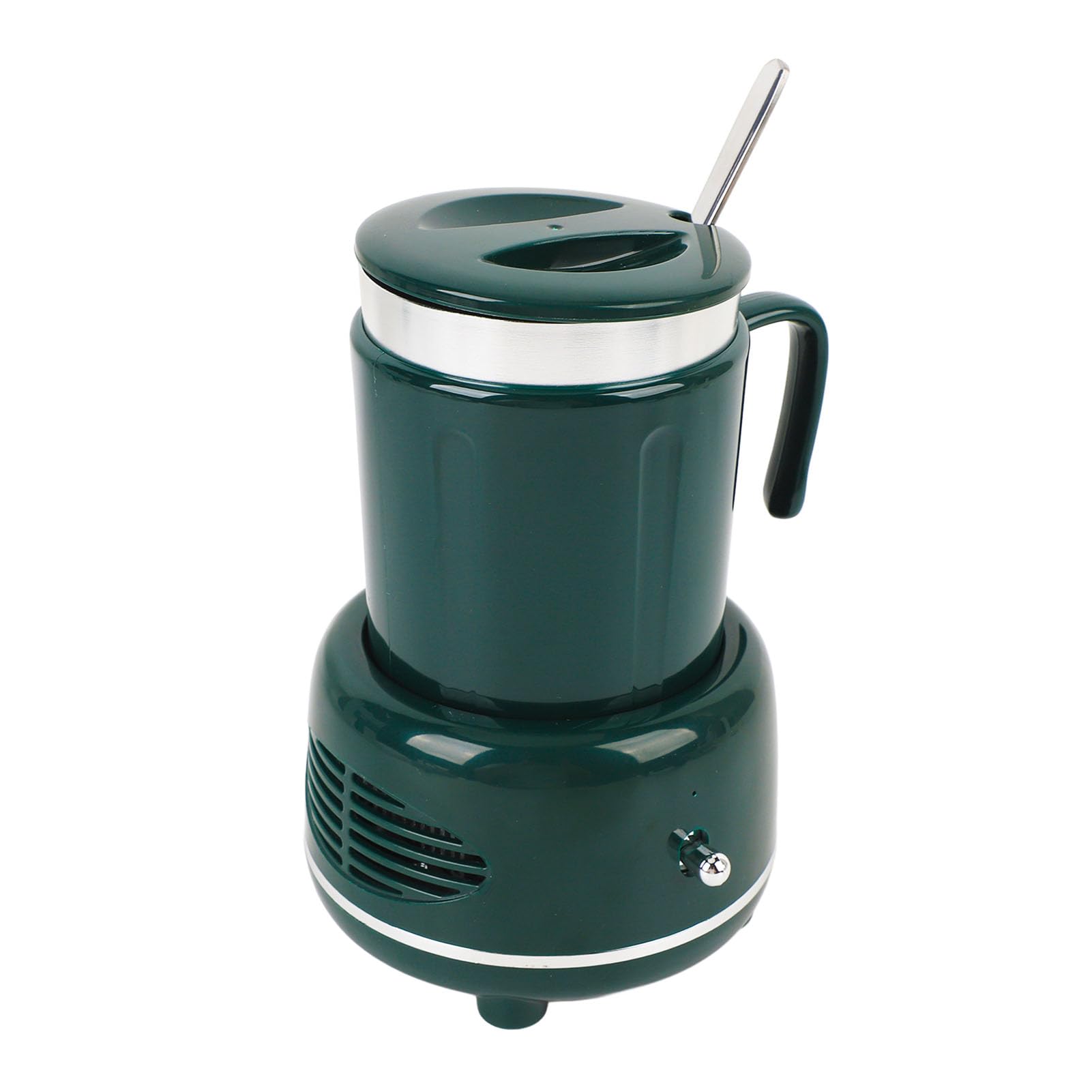 Dilwe Enfriador Calentador de Tazas USB, Taza Calefactora Eléctrica Portátil de Enfriamiento Rápido con Ajuste de 2 Engranajes para café, té con Leche, Viajes de Oficina