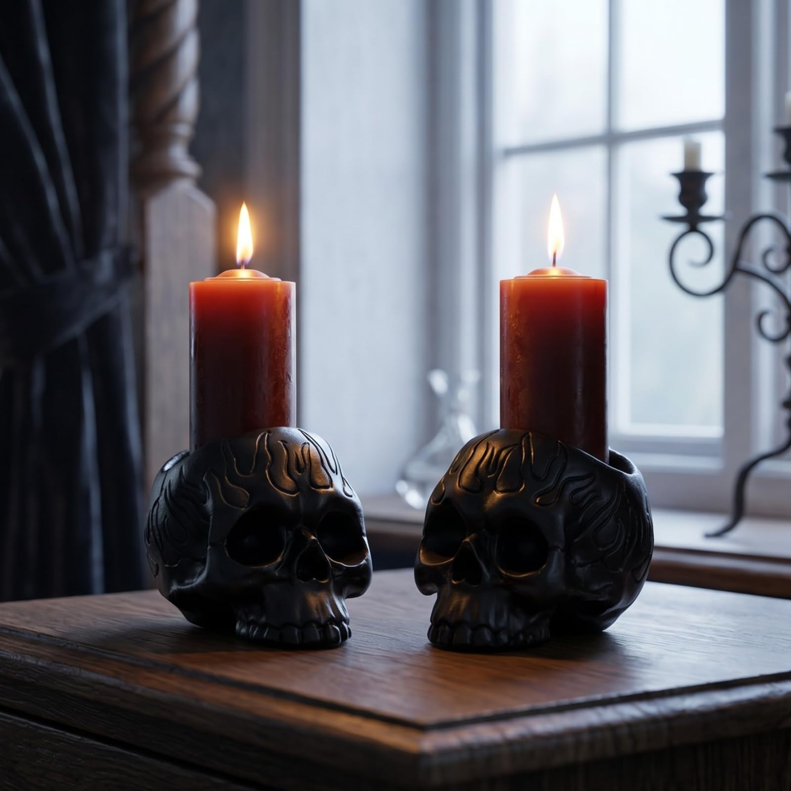 その他 UVC DARK ART SKULL CANDLE / Underverse Amazon.com: Skull Blood Candles 2 Pack - Bleeding Dripping Red Wax