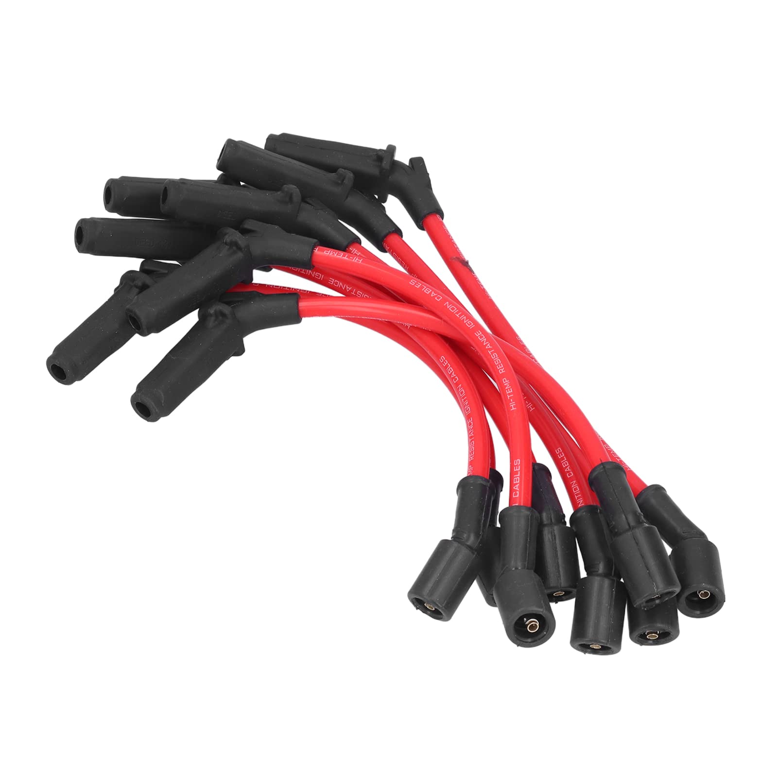 Juego de Cables de Encendido de Cables de Bujía, Juego de Cables de Cables de Bujía de Resistencia Al Desgaste 8 Piezas de Repuesto para SSR 4.8L 1999-2006 para Automóvil
