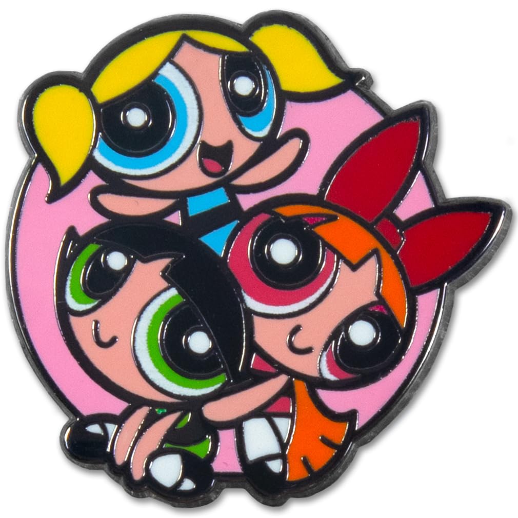 Ata-Boy Powerpuff Girls 1" Full Color Enamel Pin