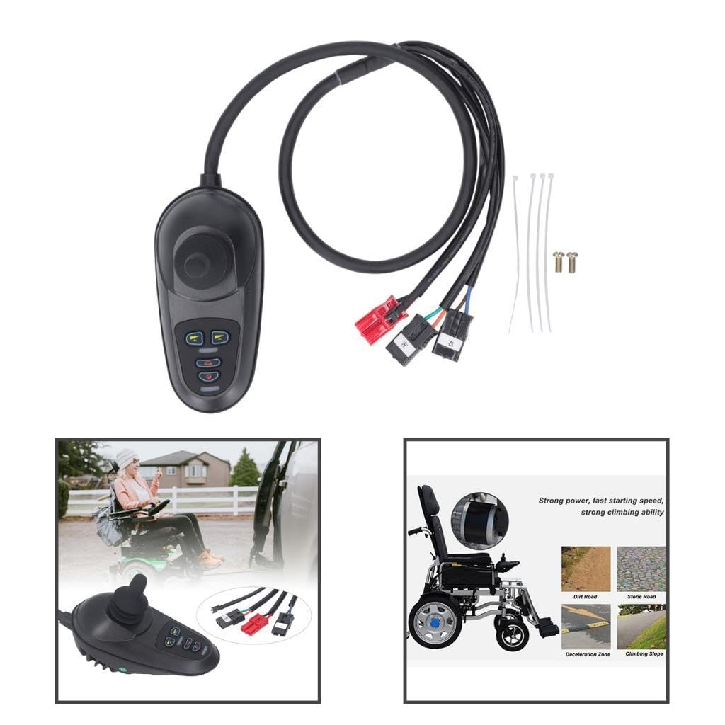 Kontroler joysticka na wózku inwalidzkim 45 A DC 24 V do skuterów elektrycznych wózków inwalidzkich