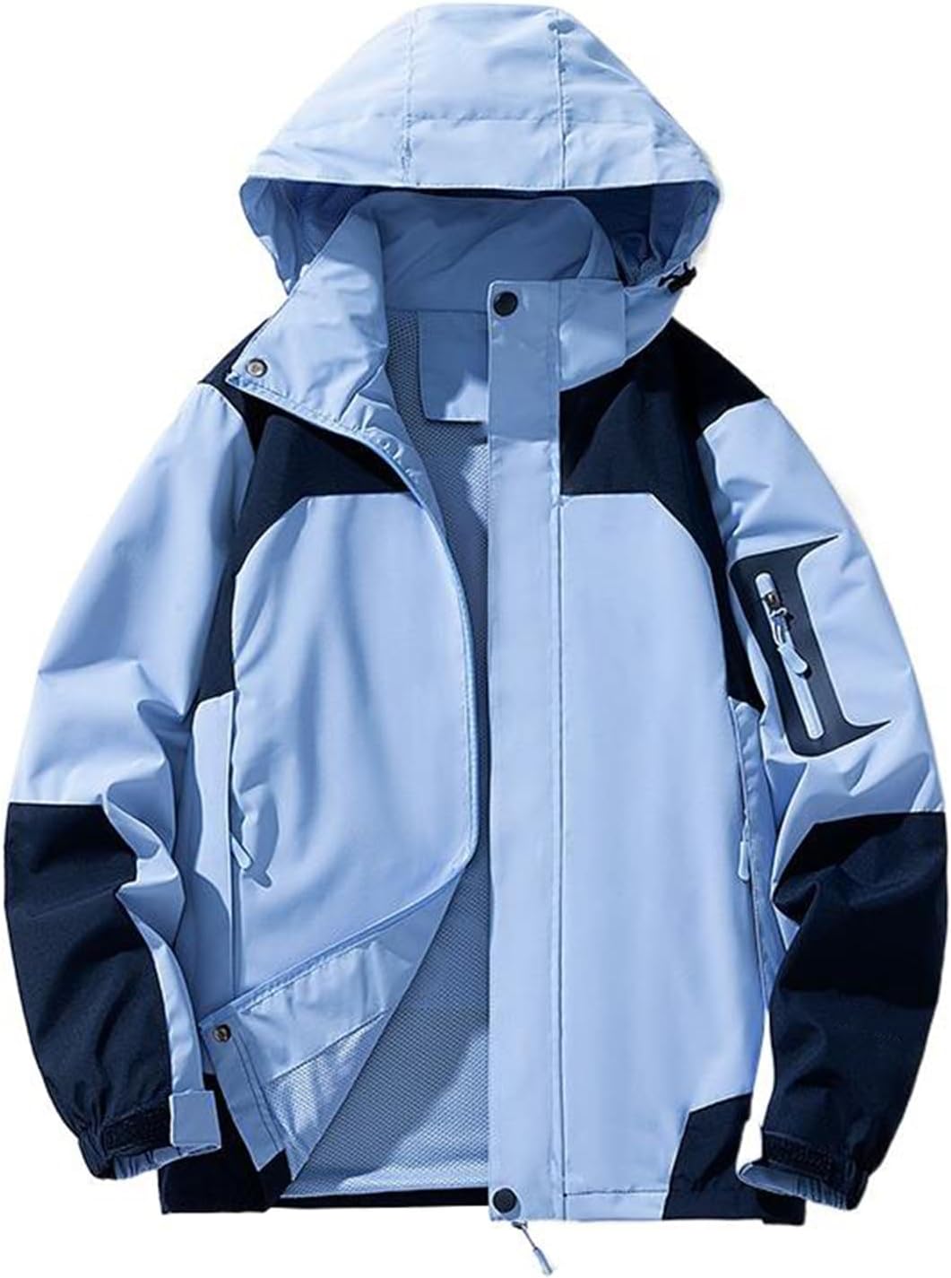 Men's Coat Spring Fall Korean Loose Casual Workwear Hooded Jacket for men