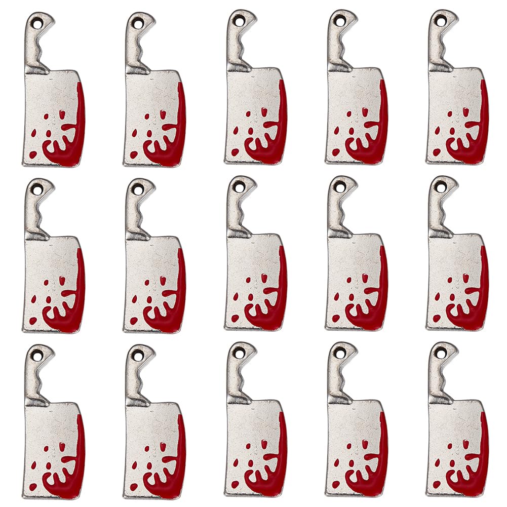 Couteau charme cuisine émail pour bijoux effrayants sans allergie