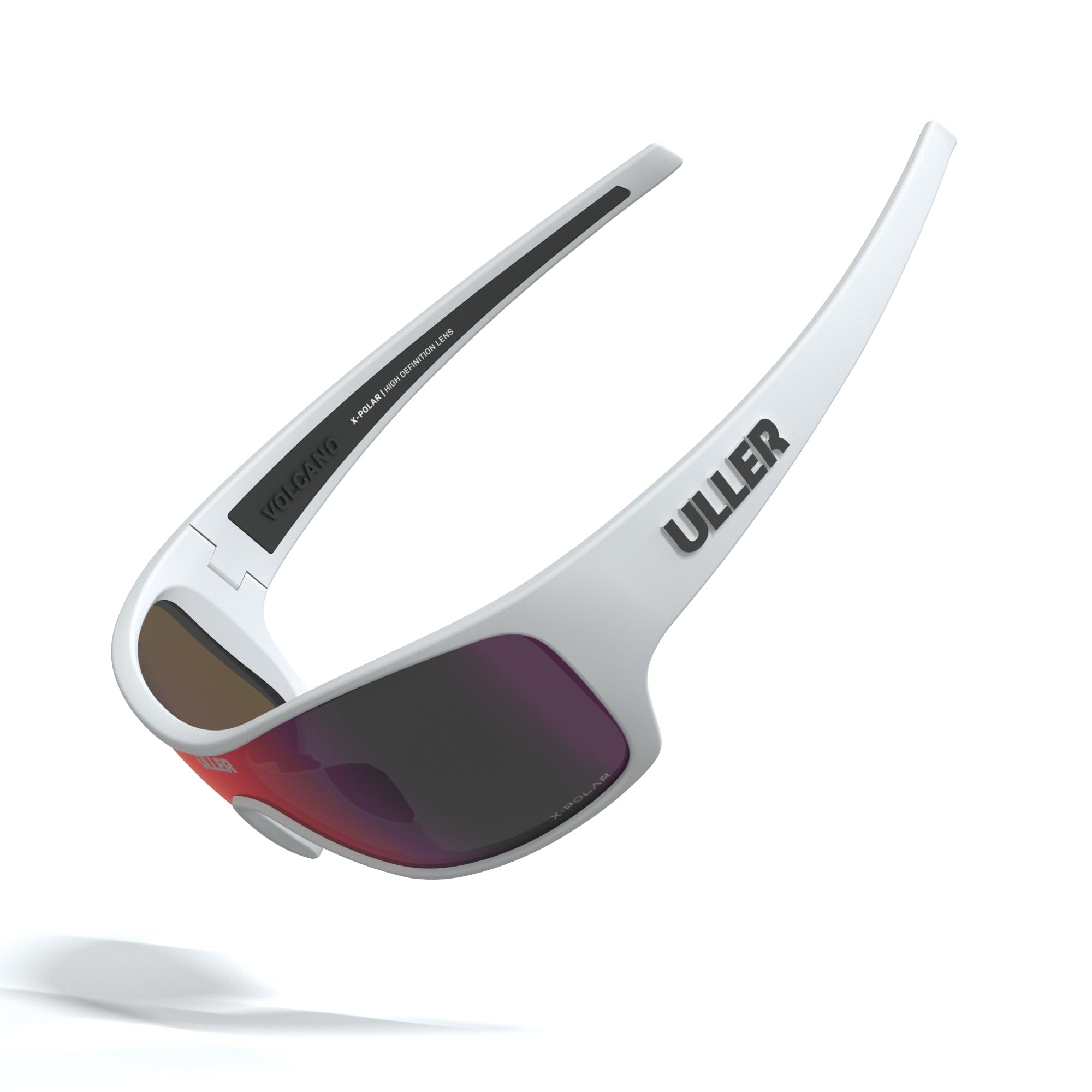 Uller Occhiali sportivi Volcano bianco/rosso