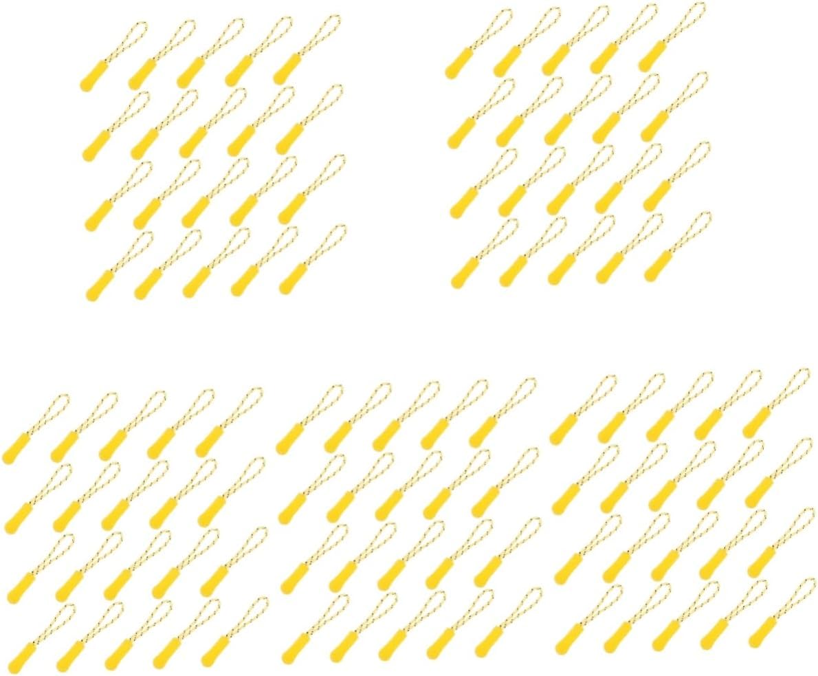 Homoyoyo 250pcs Zipper Pull Replacement Tabs for Bags Backpacks Jackets and Clothing and Easy to Install Zipper for Instant Repair