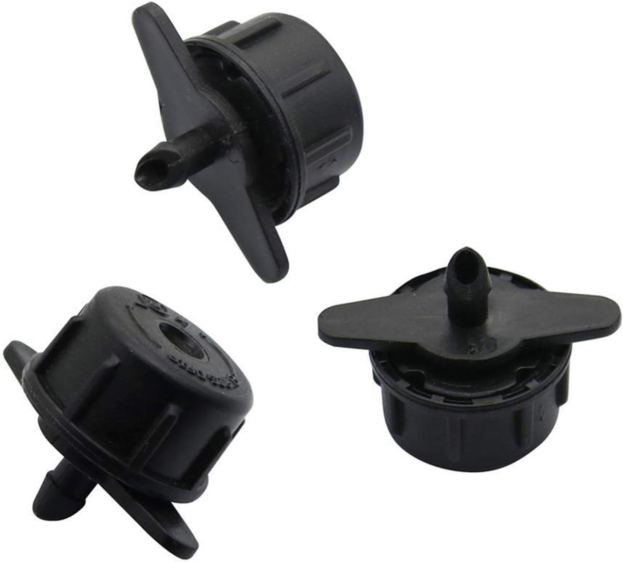 Gardening Irrigation Dripper 100 Pcs 4L~14L Adjustable Flow Dripper Garden Drip Irrigation Micro Irrigation Dripper Sprinkler Dripper