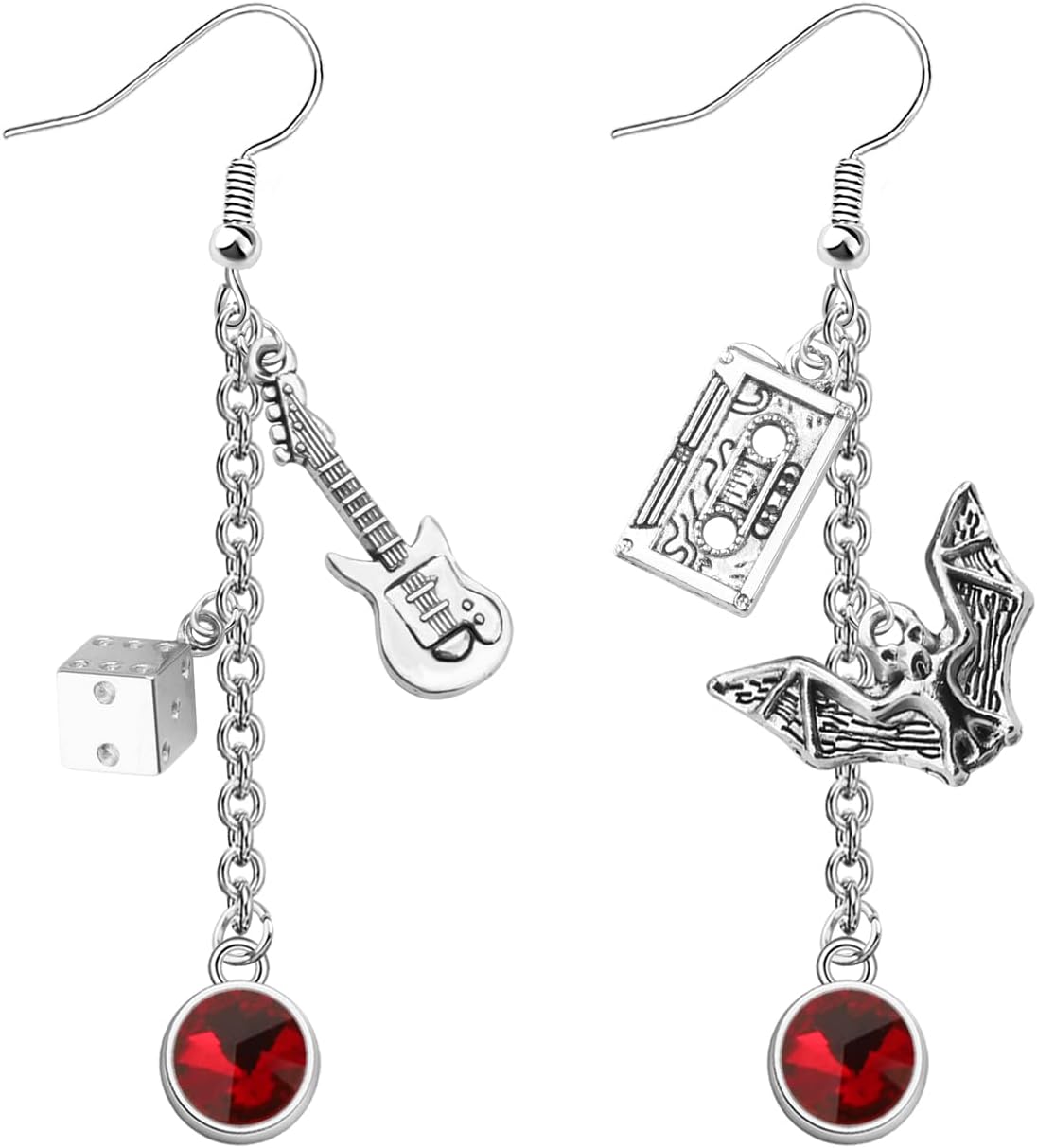 OKEYCH Fantasy TV Show Inspired Gift E Fan Earrings TV Show Fandom Jewelry TV Show Cosplay Merch