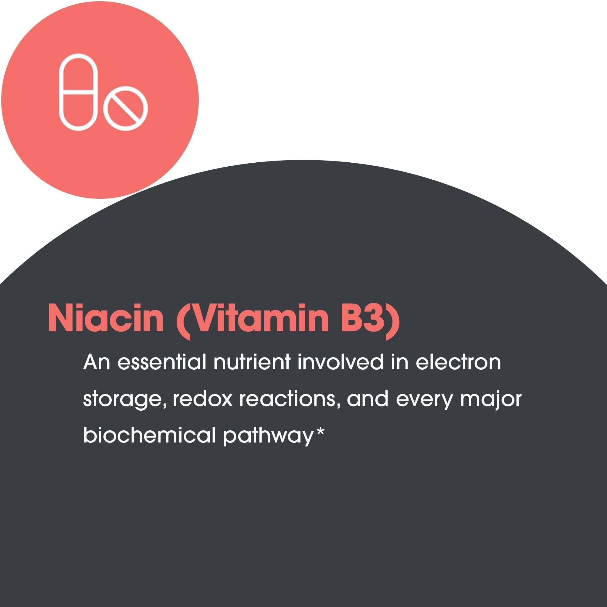 ARG Niacin with Vitamin B3 250 mg, Energy, 90 Capsules — Amazon image 4