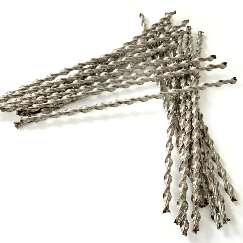Varilla helicoidal acero inox 304 (ø 8mm) - Barra de 1 m de largo. Alta resistencia para refuerzo de estructuras de hormigón, piedra, ladrillo…
