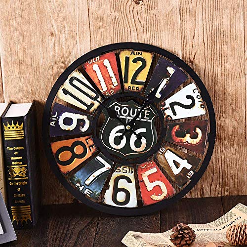 Horloge murale numérique avec verre de protection lisible