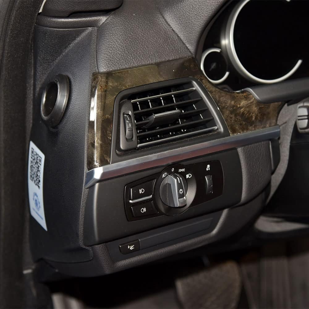 Dashboard AC Vent Grille Outlet Cover Interior Front Left Air Conditioning Vent Grille Panel Replacement For BMW 6 Series F06 F12 F13 630 635 640 645 650 2011-2018 (Left)