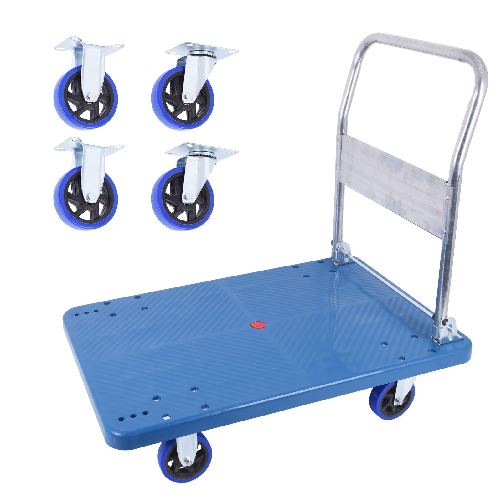 Amazon.com: Doppy Flatbed Cart, 660lbs Heavy Duty Capacity