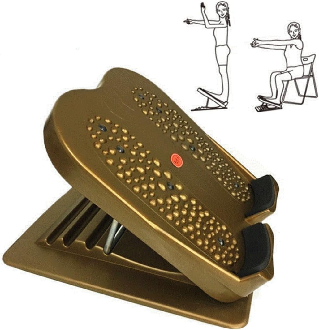 YARNOW for Fitness Lower Back Home Gym Equipment Calf Foot Extension Plate Pedal Non-Slip Design Acupressure Massage
