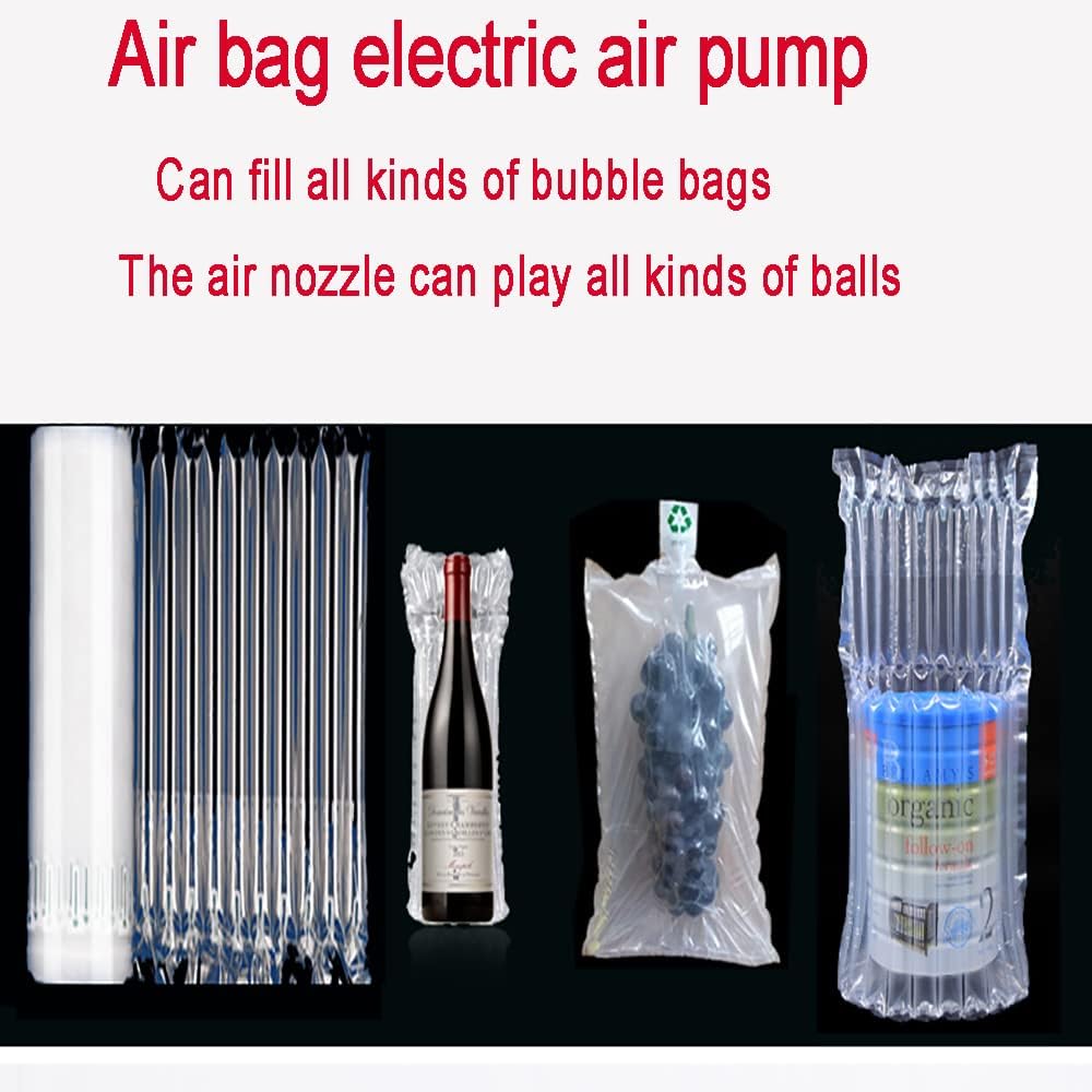 Electric Bubble Shockproof Packaging Bag Inflator, Various Ball Inflators Shockproof and Low Noise with Pedal AC100-220V