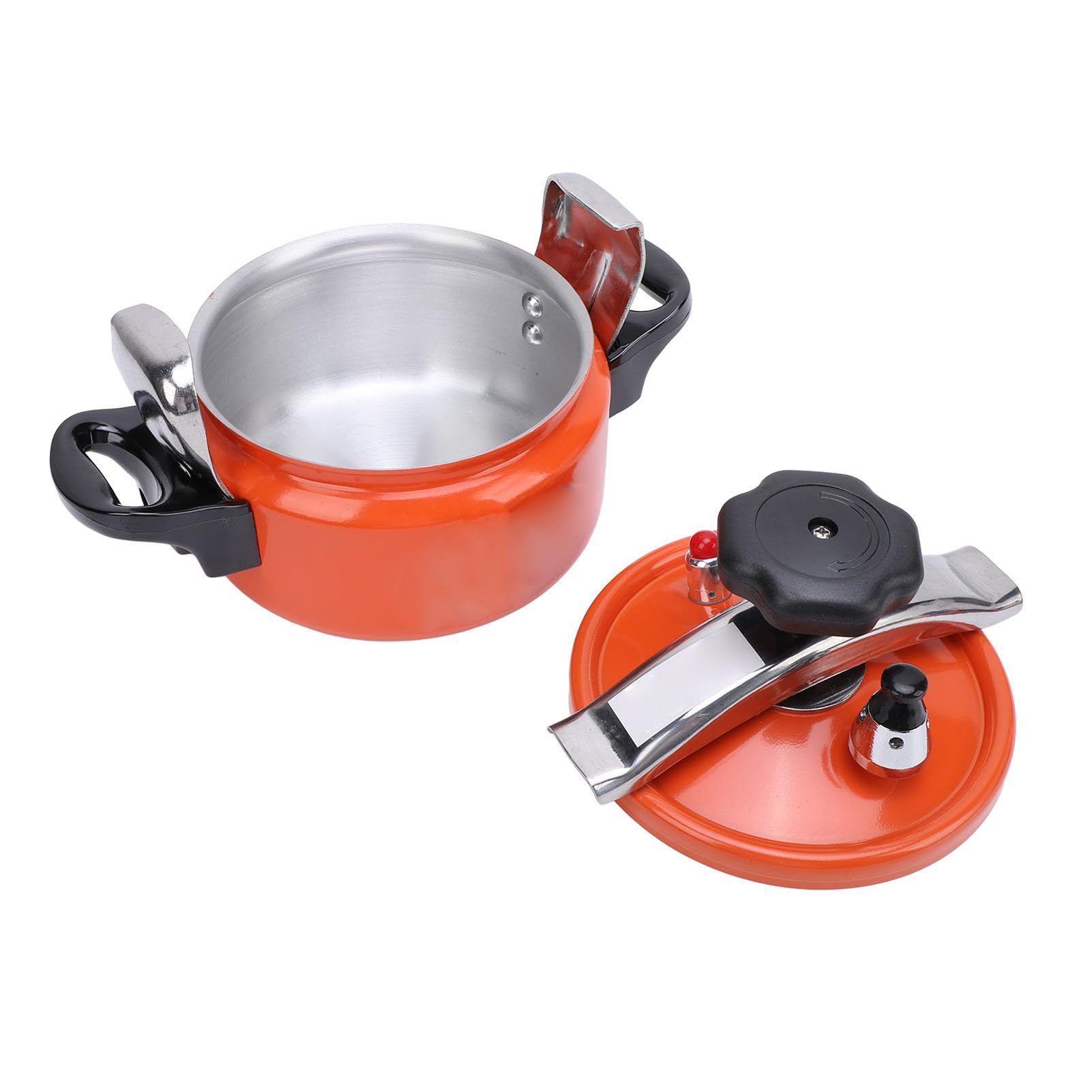 Autocuiseur, Autocuiseur à Double Fond en Alliage D'aluminium, Facile à Ouvrir et à Fermer, pour Cuisinière à Gaz (1.5L)