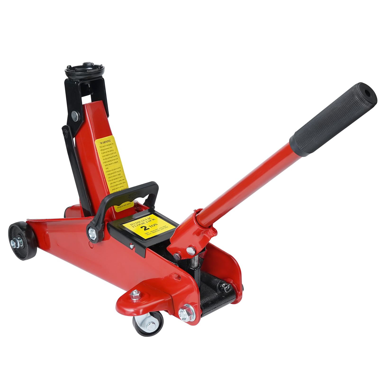 HYCHIKA Hydraulic Jack 2.0T Hydraulic Jack with Quick Lift Pump Hydraulic Piston Lift Range 135-320mm for Sedan SUV Tire Change