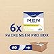 TENA MEN Absorbierende Protektoren, Level 2 - 60 Einlagen im Monatspaket (6 x 10), einzeln verpackt - Hygieneeinlagen für Männer bei mittlerem Harnverlust und Inkontinenz