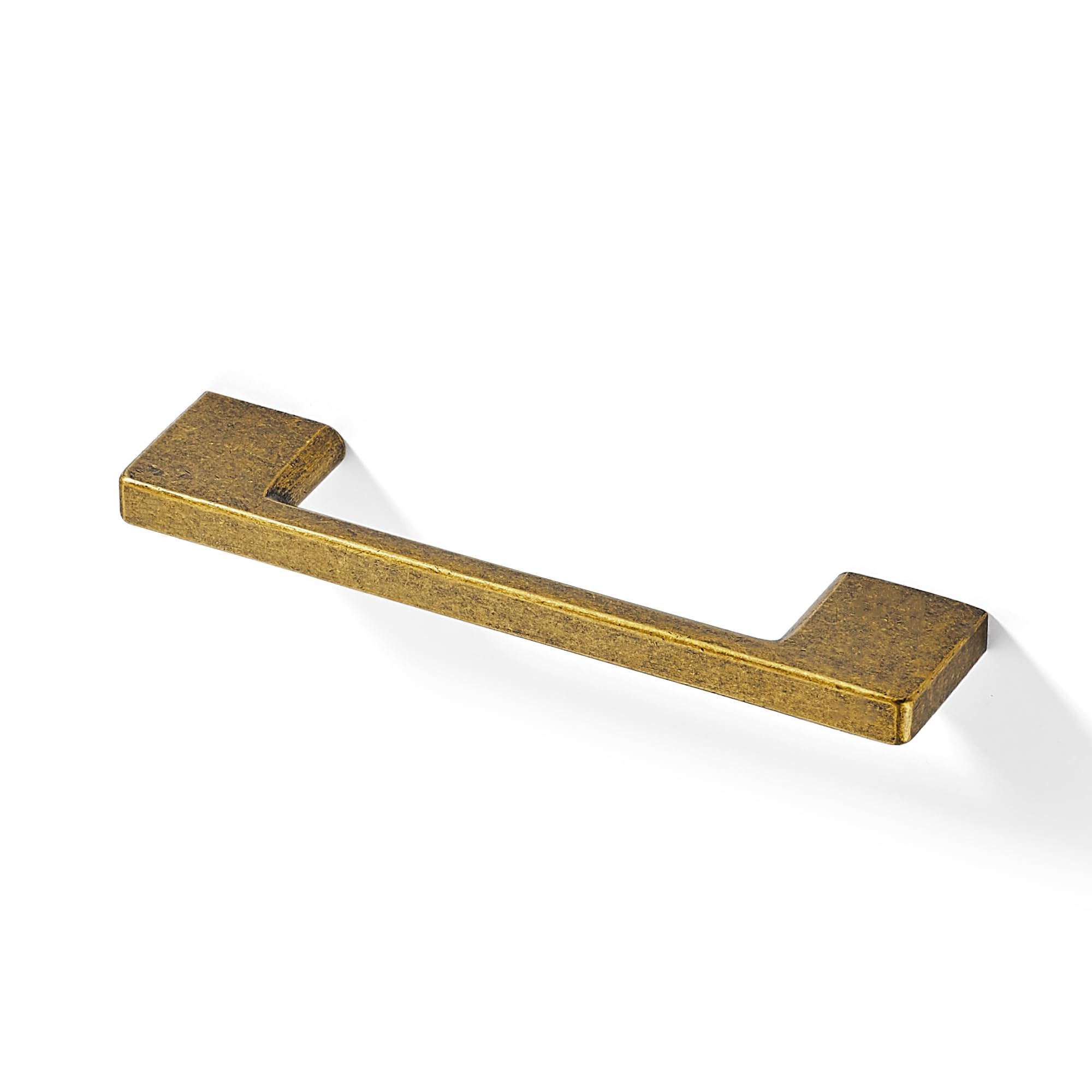 TUNNY Paquete de 10 manijas clásicas para gabinete, 76 mm, espaciado entre tornillos, manijas de latón antiguo para muebles de cocina, dormitorio, tiradores