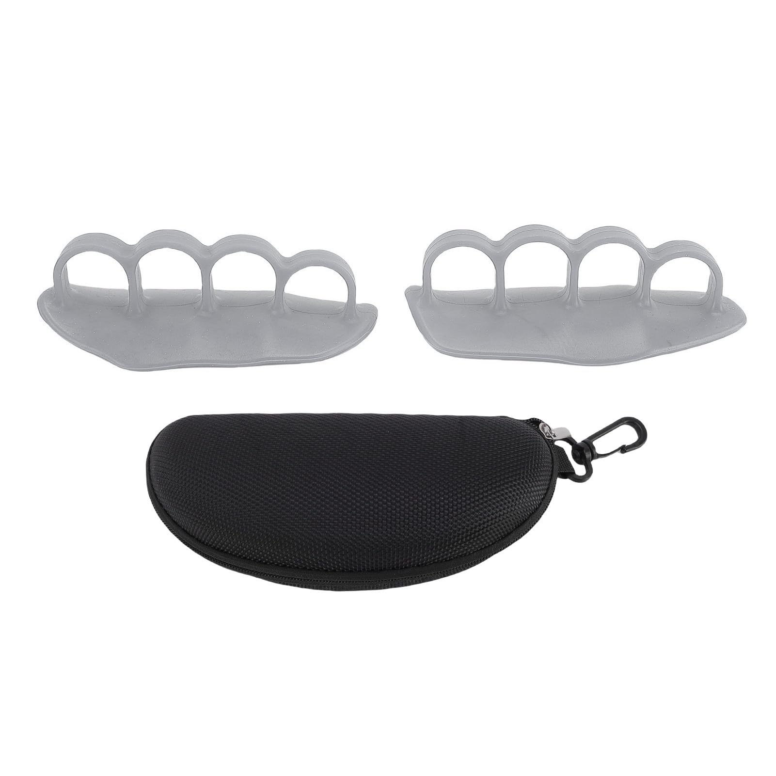 Agarra de Entrenamiento Antideslizante, Agarres de Goma de Goma de Levantamiento de Pesas Multifuncional para Barra y Mancuerna, Ideal para Entrenamiento de Gimnasia, Pull Ups,