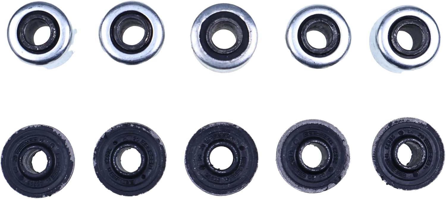 5 PCS Pedal and Steering Bushing Kit Compatible with Bobcat Loader 553, 653, 751, 753, 763, 773, 7753, 863, 864, 873, 883, S100, S130, S150, S160, T110, T140, T180 Replaces 6665701 6685060