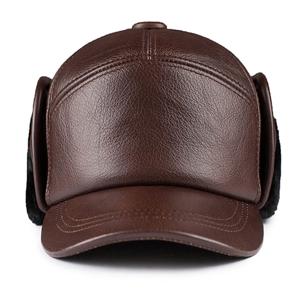 Sombrero de Caza de Invierno para Hombre y Mujer Gorra de béisbol con Visera Sombrero con orejera cálido Sombrero de trampero de esquí al Aire Libre