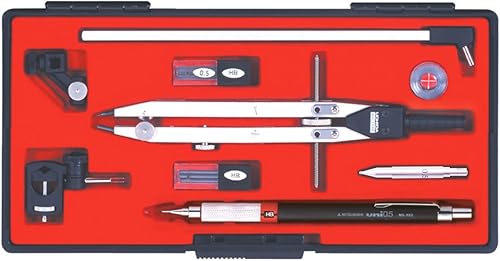 Uchida KD tipo dibujo Instrumento QB 10 producto Set N 1 – 730 – 7401 (Japón Importación)