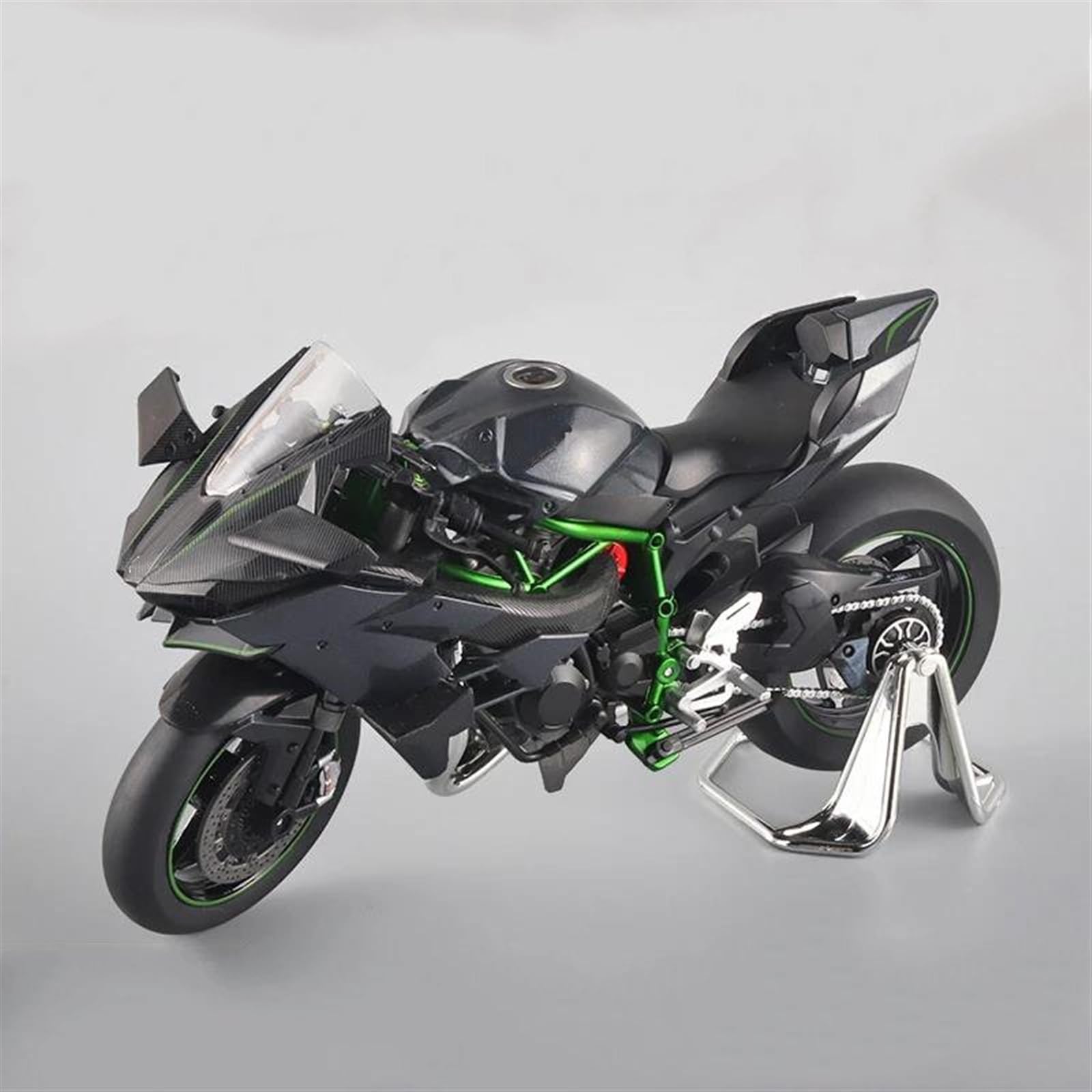 SEYXF Motorbike Toy 1:9 for Kawasaki H2 R Motorcycle Metal Model Collection Simulation Diecasts Gifts