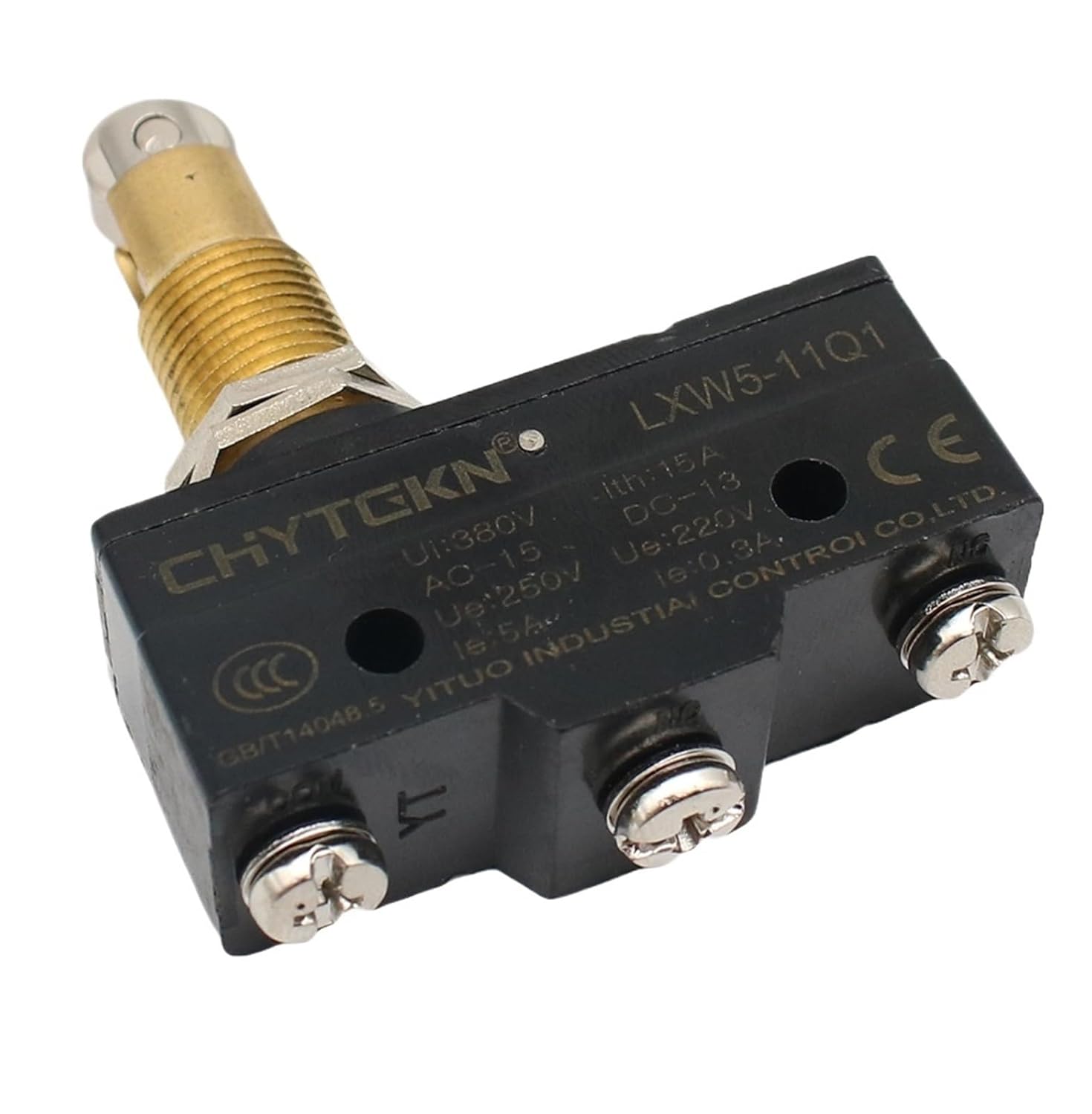 1PCS LXW5-11Q1 1NO + 1NC Panel Mount Roller Plunger Micro Limit Switches